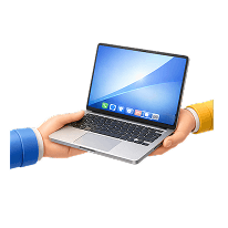 We pick up your laptop